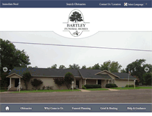Tablet Screenshot of bartleyfh.com